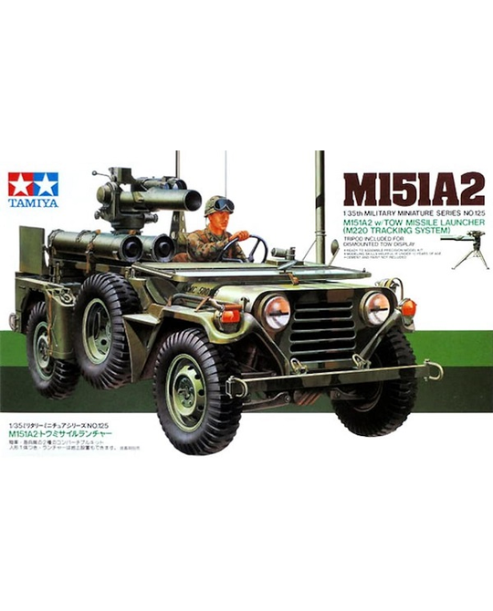 1/35 U.S. M151A2 w/ TOW Missile Launcher (M220 Tracking System) - 35125