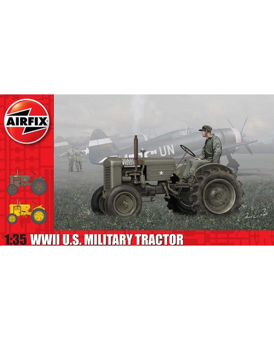 1/35 WWII U.S. Military Tractor - A1367