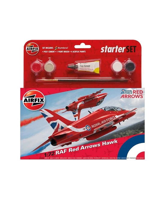 1/72 Medium Starter Set - RAF Red Arrows Hawk - 55202C