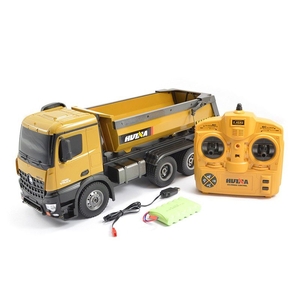 1/14 RC Die-cast Dump Truck - 1573-rc---construction-vehicles-Hobbycorner