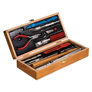 Deluxe Tools Set w/Wooden Box - 44289-tools-Hobbycorner