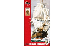 1/120 Endeavour Bark and Captain Cook 250th anniversary - A50047-model-kits-Hobbycorner