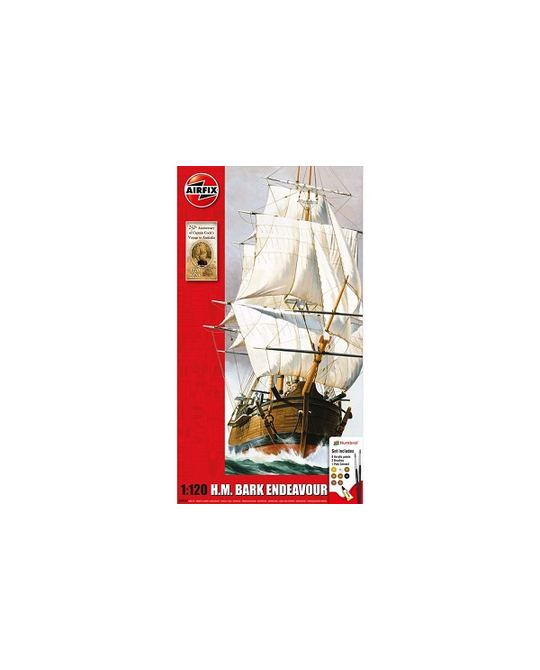 1/120 Endeavour Bark and Captain Cook 250th anniversary - A50047