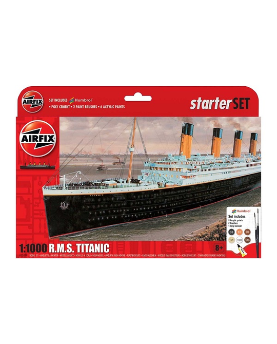 1/1000 RMS Titanic Starter Set - A55314