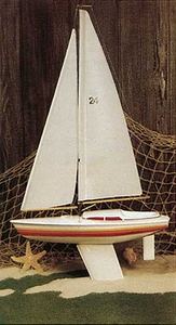 Husin Wood Sailboat 61cm - 1117-model-kits-Hobbycorner