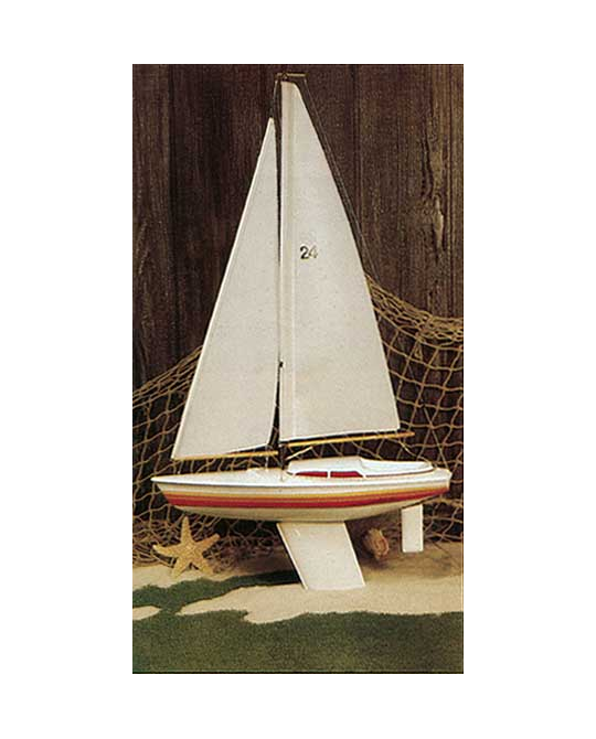 Husin Wood Sailboat 61cm - 1117