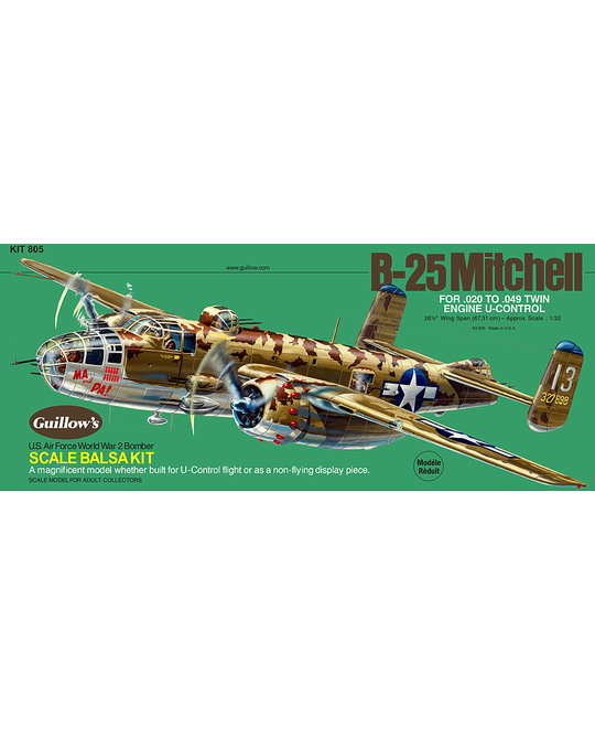 B-25 Mitchell - 28" North American - GUI 0805
