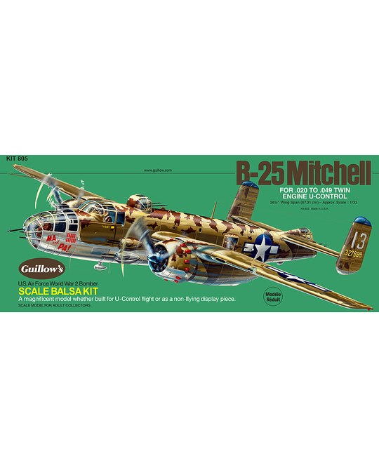 B-25 Mitchell - 28" North American - GUI 0805