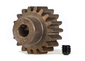 18T Pinion - (1.0 metric pitch) (fits 5mm shaft) - 6491X-rc---cars-and-trucks-Hobbycorner