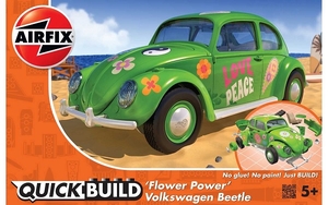 QUICKBUILD VW Beetle - Flower Power - J6031-model-kits-Hobbycorner