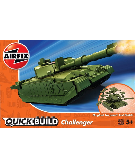 QUICK BUILD Challenger Tank - J6022