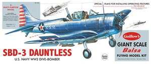 Douglas SBD-3 Dauntless Dive Bomber - GUI 1003-model-kits-Hobbycorner