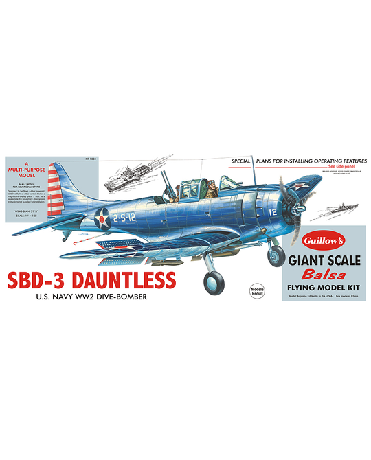 Douglas SBD-3 Dauntless Dive Bomber - GUI 1003