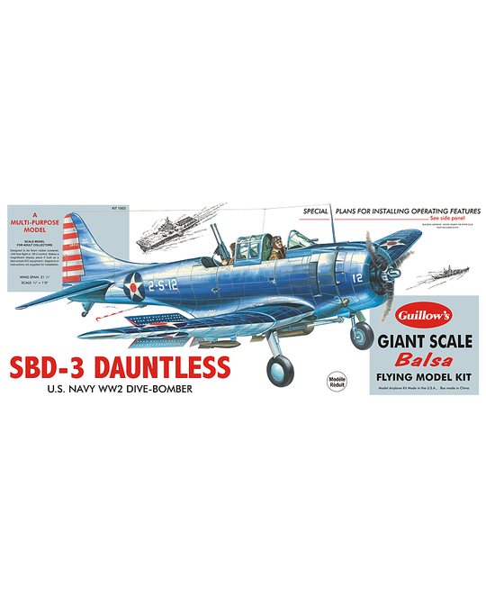 Douglas SBD-3 Dauntless Dive Bomber - GUI 1003