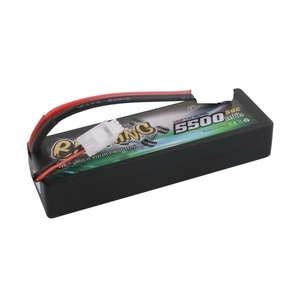 5500mAh 2S 7.4v 50C - Hadcase Basher With EC5 -batteries-and-accessories-Hobbycorner