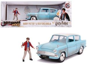 Ford Anglia 'Harry Potter' 1/24 Die Cast Car & Figure - JA31127-dicast-models-Hobbycorner