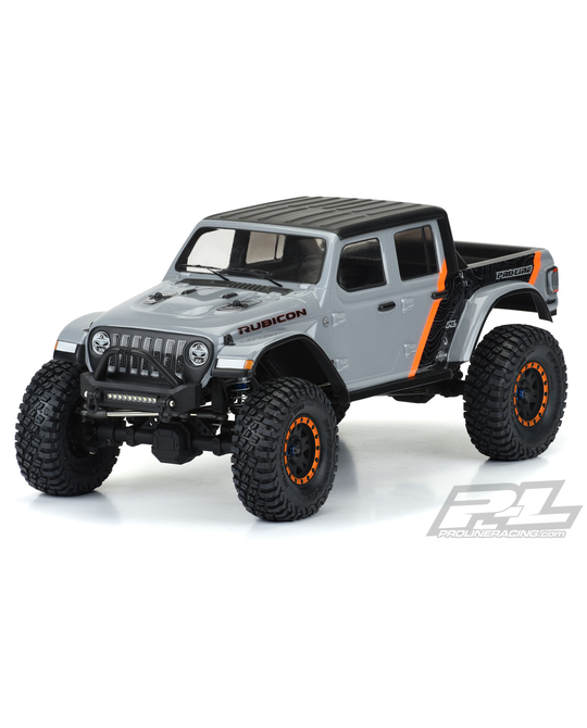 2020 Jeep Gladiator Clear Body for 12.3" (313mm) Wheelbase Scale Crawlers - 3535-00