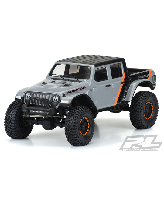 2020 Jeep Gladiator Clear Body for 12.3" (313mm) Wheelbase Scale Crawlers - 3535-00