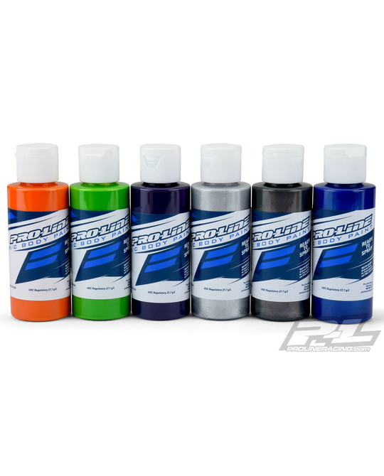 RC Body Paint Secondary Color Set (6 Pack) - 6323-01