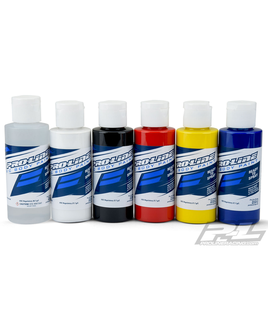 RC Body Paint Primary Color Set (6 Pack) - 6323-00