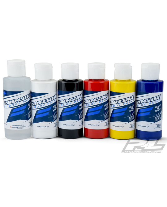 RC Body Paint Primary Color Set (6 Pack) - 6323-00