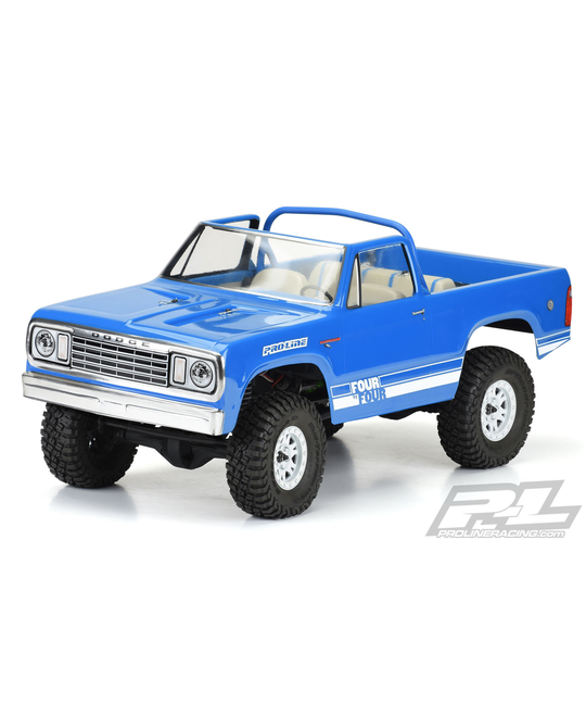 1977 Dodge Ramcharger Clear Body for 12.3" (313mm) Wheelbase Scale Crawlers- 3525-00