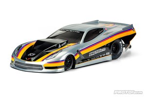 Chev Corvette C7 Pro-Mod Clear Body - Slash 2wd Drag Car - 1571-40-rc---cars-and-trucks-Hobbycorner