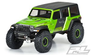 Jeep Wrangler JL Unlimited Rubicon Clear Body for 12.3" (313mm) Wheelbase Scale Crawlers - 3546-00-rc---cars-and-trucks-Hobbycorner
