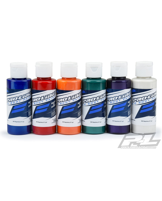 RC Body Paint All Pearl Set (6 Pack) - 6323-06