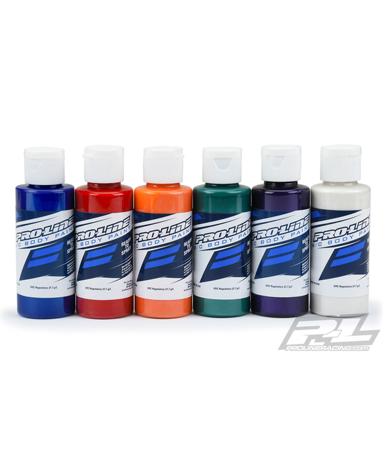 RC Body Paint All Pearl Set (6 Pack) - 6323-06