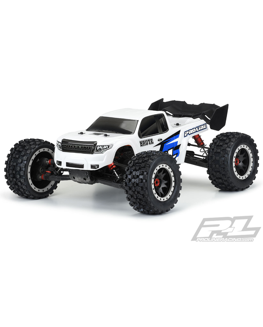 Pre-Cut Brute Bash Armor (White) Body for ARRMA Kraton 8S - 3548-15