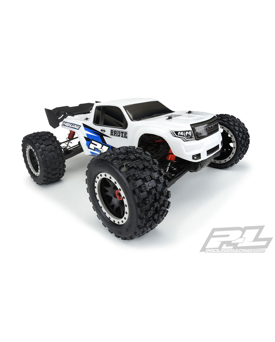 PreCut Brute Bash Armor (White) Body for ARRMA Kraton 8S