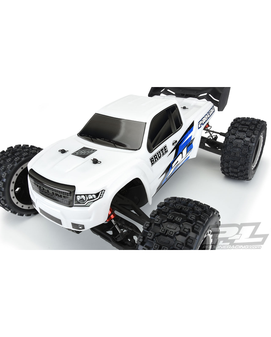 PreCut Brute Bash Armor (White) Body for ARRMA Kraton 8S