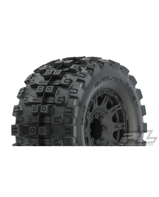 Badlands MX38 HP 3.8" All Terrain BELTED Tires Mounted - 10166-10