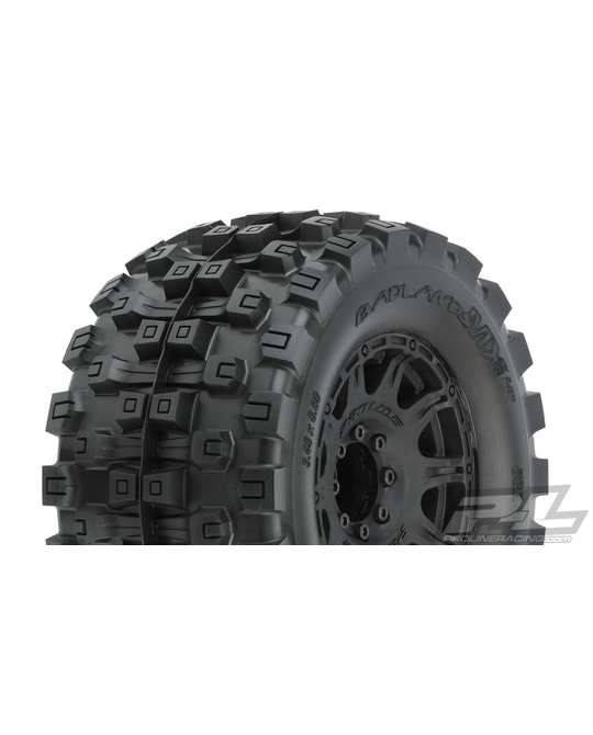 Badlands MX38 HP 3.8" All Terrain BELTED Tires Mounted - 10166-10