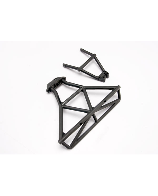 Bumper,  Bumper Mount - Rear (Black) - TRX6836