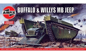 1/72 Buffalo Willys MB Jeep - A02302V-model-kits-Hobbycorner