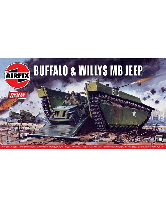 1/72 Buffalo Willys MB Jeep - A02302V