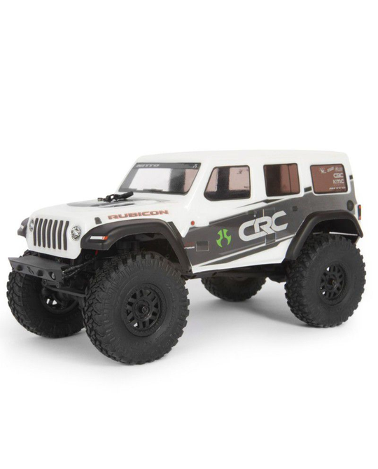 1/24 SCX24 2019 Jeep Wrangler JLU CRC Rock Crawler 4WD RTR, White