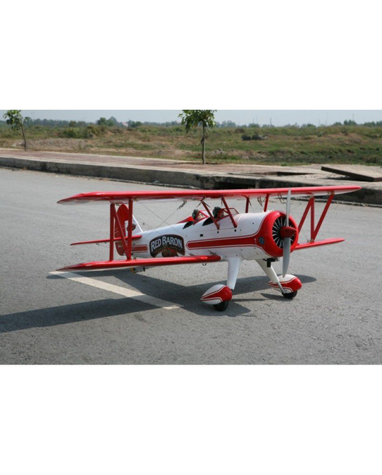 Red Baron Pizza Squadron's Stearman (20cc) 181.6cm Wingspan - SEA277