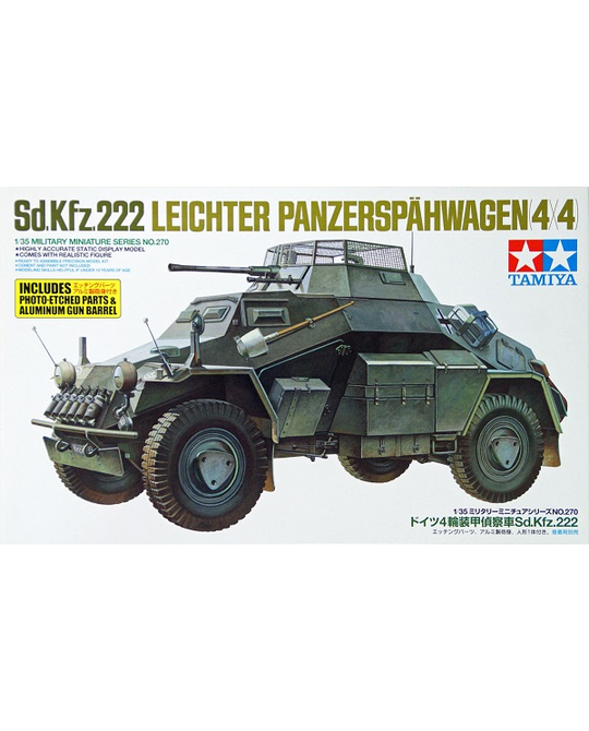 1/35 - Sd.Kfz.222 Leichter Panzerspahwagen 4x4 - 35270