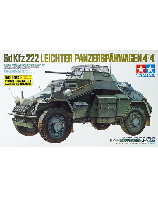 1/35 - Sd.Kfz.222 Leichter Panzerspahwagen 4x4 - 35270