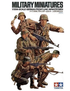 1/35 German Front-line Infantrymen - 35196-model-kits-Hobbycorner