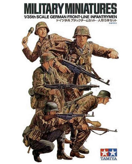 1/35 German Front-line Infantrymen - 35196