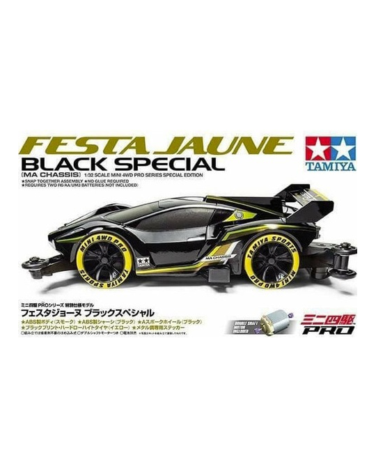 1/32 mini 4wd - Festa Jaune Black Special (MA) - 95361