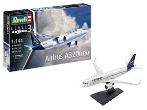 1/144 - Airbus A320 Neo Lufthansa - New Livery - 03942-model-kits-Hobbycorner