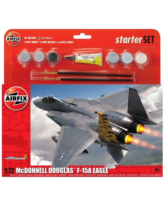 1/72 McDonnell Douglas F-15A Eagle - Large Starter Set - A55311