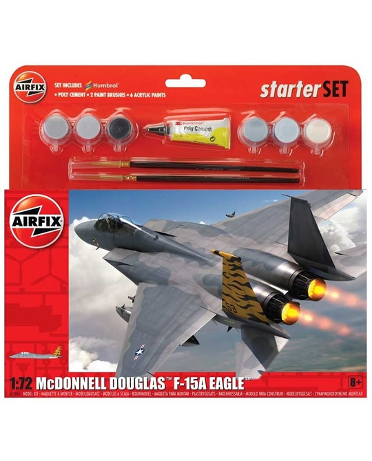 1/72 McDonnell Douglas F-15A Eagle - Large Starter Set - A55311