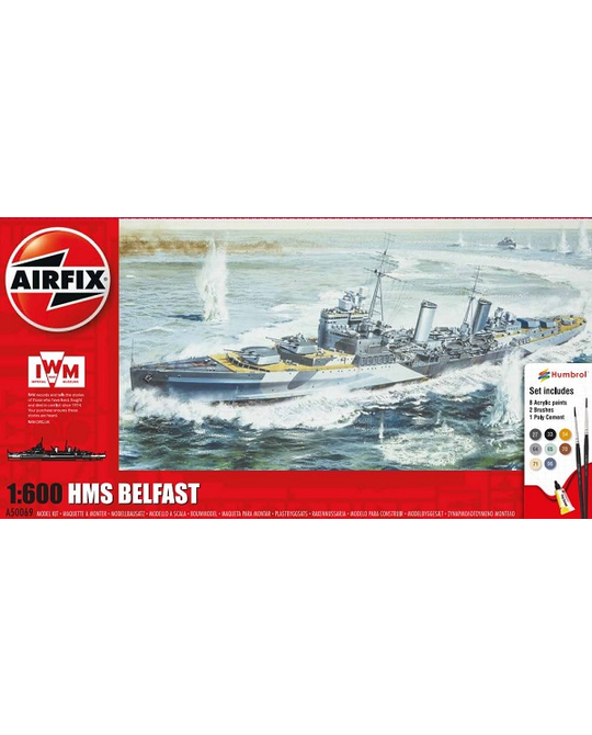 1/600 HMS Belfast Gift Set