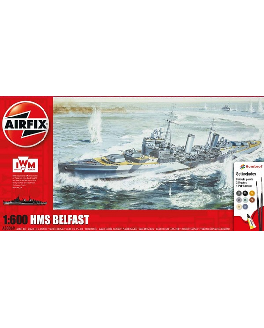 1/600 HMS Belfast Gift Set